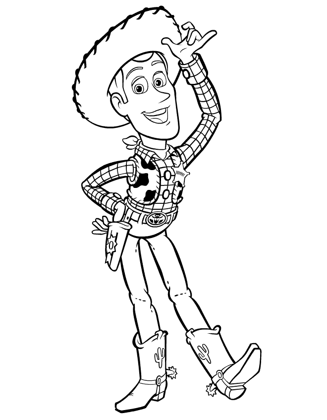Toy Story Coloring Pages 02