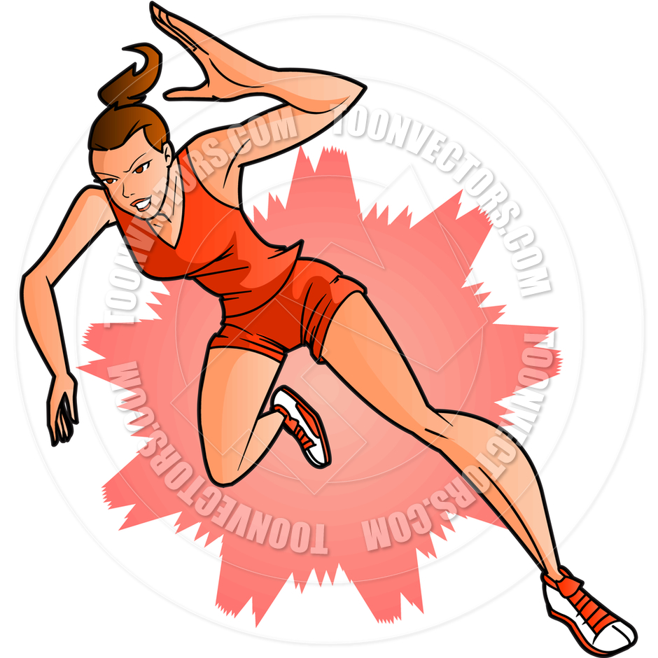 Girl Running Race Clipart   Clipart Panda   Free Clipart Images