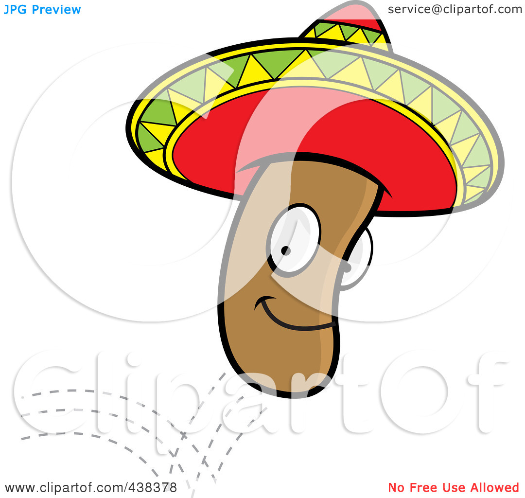 Royalty Free  Rf  Clipart Illustration Of A Mexican Jumping Bean
