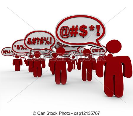 Angry Mob   An Angry Mob Of    Csp12135787   Search Eps Clip Art
