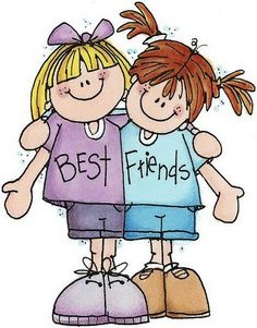 Best Friends Digi Kids Ideas Amiga Cartoon Best Friends Teen Clipart