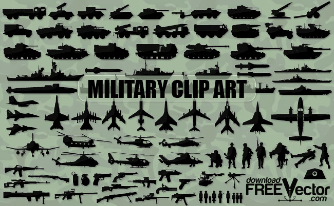 Military Clip Art Free Vector Collection Military Technical And    
