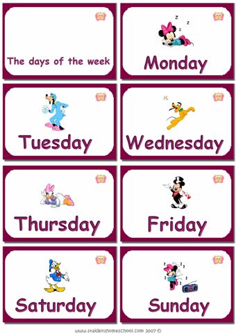 Days Of The Week   Learning Funny English