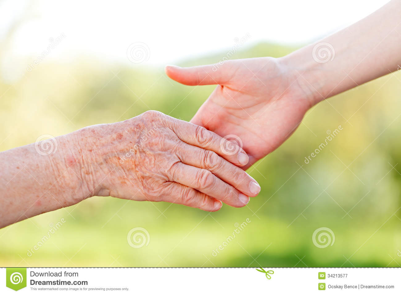 Elderly Care Royalty Free Stock Photography   Image  34213577