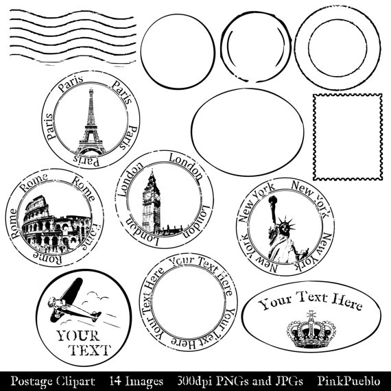Clip Art Clipart Postmark Clip Art Clipart Travel Clip Art Clipart
