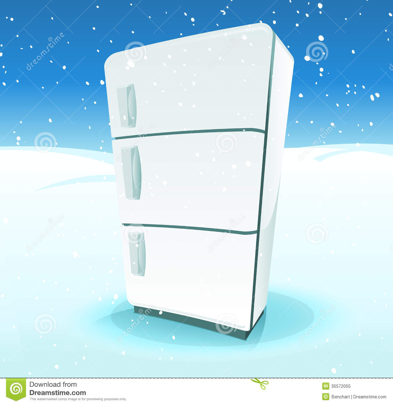 Dirty Refrigerator Clipart Fridge Inside North Pole