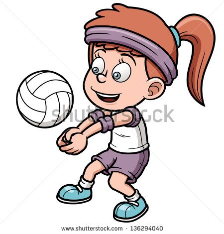 Go Back   Gallery For   Playing Volleyball Cartoon