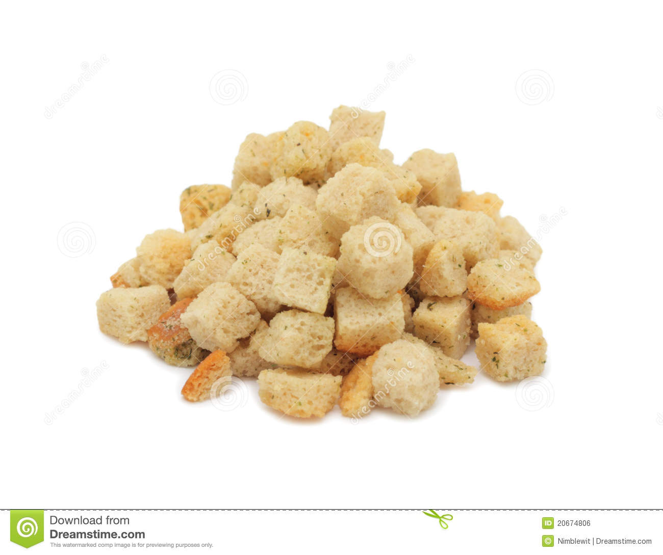 Pile Of Dried Crust Isolated Royalty Free Stock Image   Image