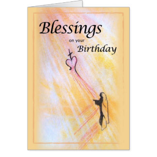 Birthday Blessings Religious Cards