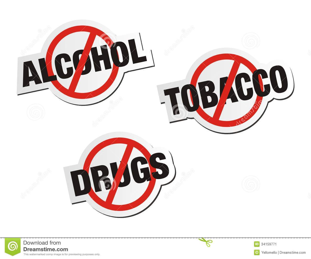 No Alcohol Or Drugs Clipart Anti Alcohol Anti Tobacco