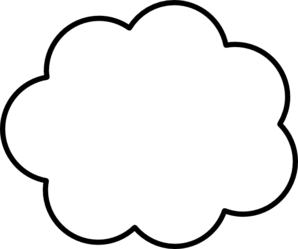 Cloud Clip Art At Clker Com   Vector Clip Art Online Royalty Free