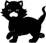 Kitten Clip Art Black And White   Clipart Panda   Free Clipart Images