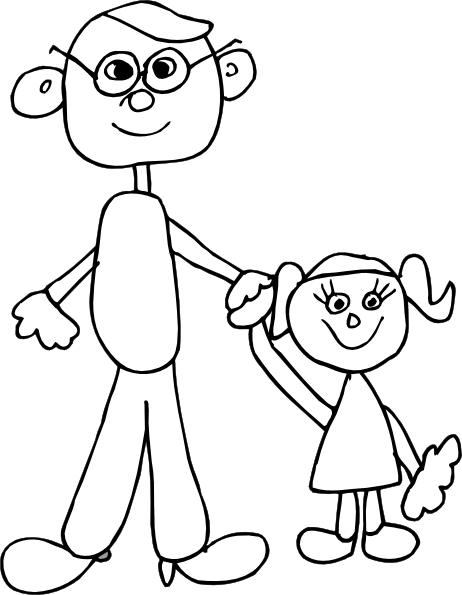 Family Coloring Pages   Coloring Lab
