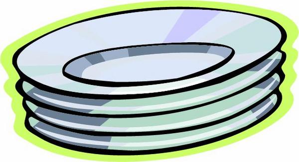 Stack Of Dirty Dishes Clip Art Free