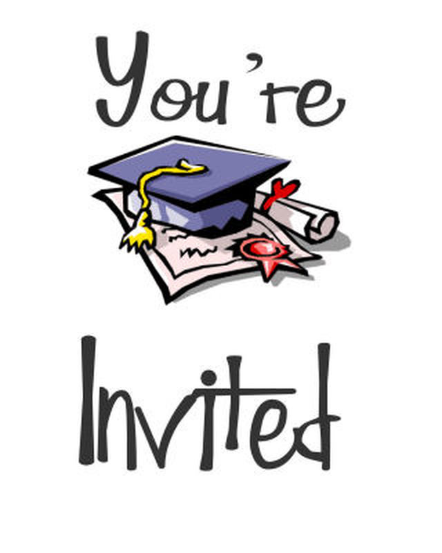 Free Printables Graduation Invitation High School Graduation Card