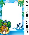 Free  Rf  Pirate Border Clipart Illustrations Vector Graphics  1