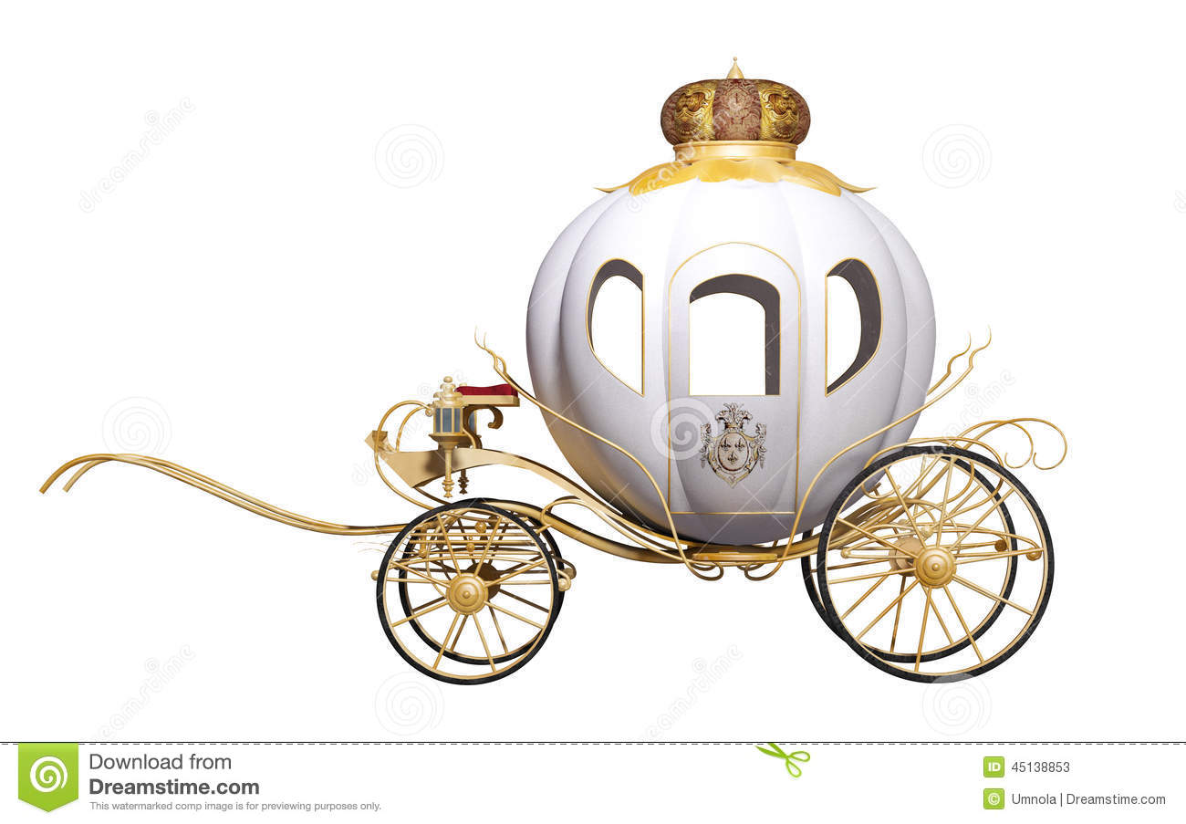 Fairy Tale Royal Carriage Stock Illustration   Image  45138853