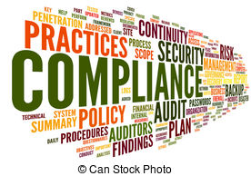Compliance And Audit In Word Tag Cloud Stock Illustration