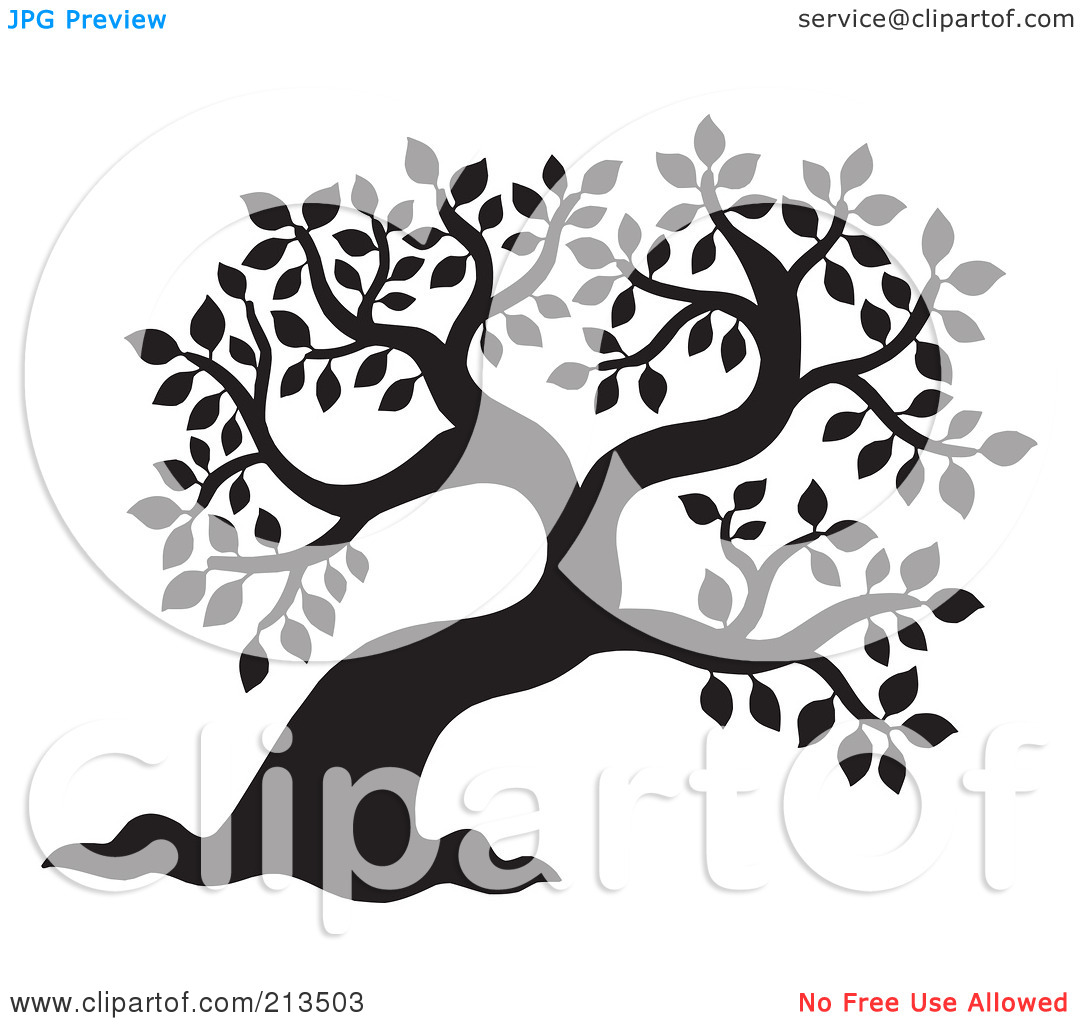 Royalty Free  Rf  Clipart Illustration Of A Black And White