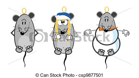 Vector Clip Art Of Mice Group Csp9877501   Search Clipart