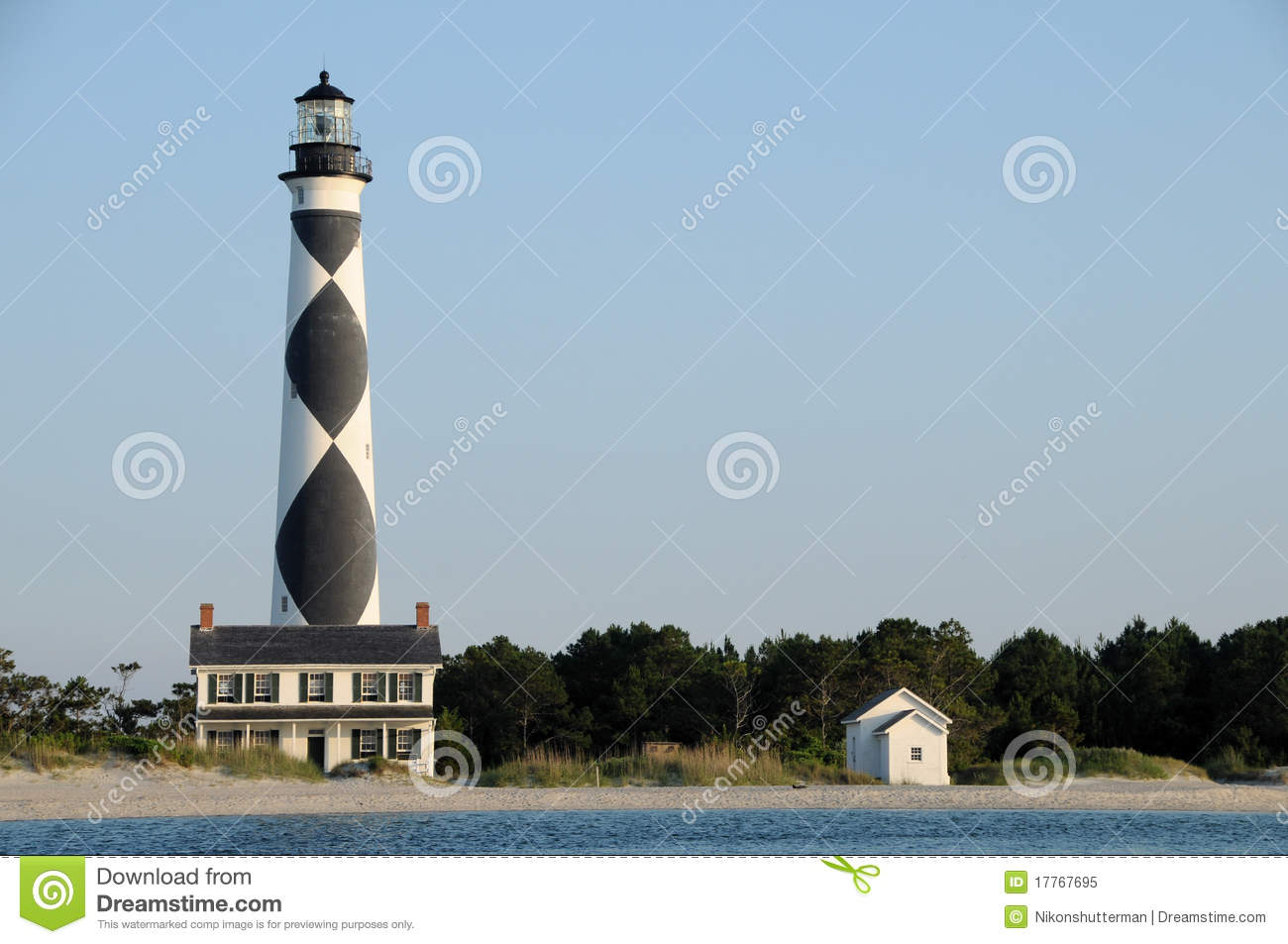 Cape Lookout Lighthouse Editorial Image   Image  17767695