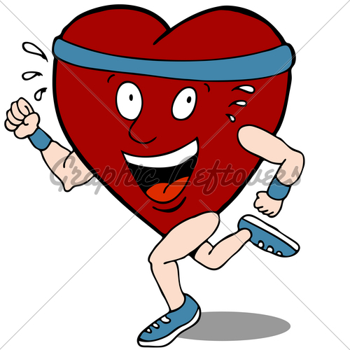 An Image Of A Healthy Heart Shaped Character Ru
