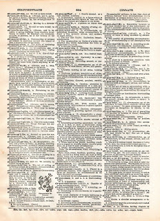 The Vintage Moth    Vintage Clip Art  Dictionary Page