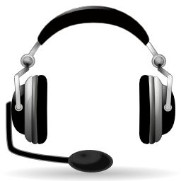 Headset With Microphone Illustration Png Format