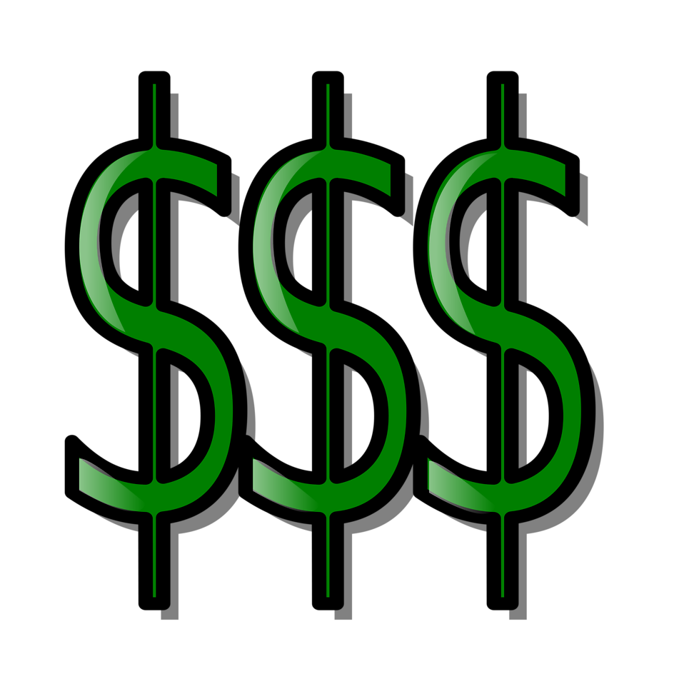 Money   Free Stock Photo   Illustration Of Dollar Signs     15961