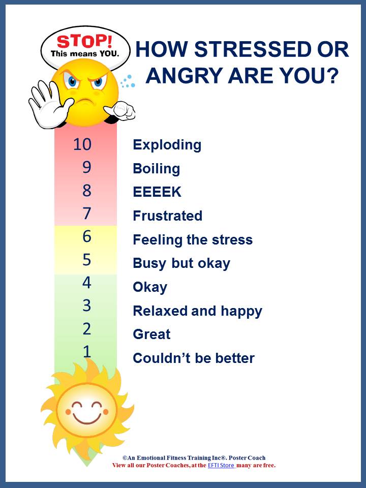 Emotionalintelligence Blog Post  Anger Management Feeling Thermometer