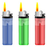 Lighter Fire Royalty Free Stock Photos