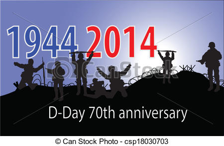 Of D Day   Stock Illustration Royalty Free Illustrations Stock Clip
