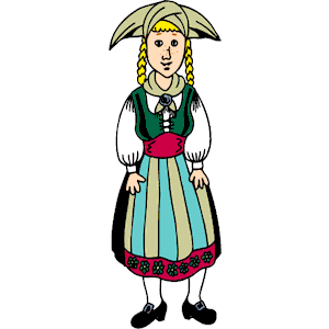 Dutch Girl Clipart Cliparts Of Dutch Girl Free Download  Wmf Eps