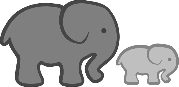 Baby Elephant Clipart   Clipart Panda   Free Clipart Images