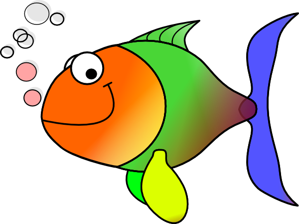 Comic Fish Clip Art At Clker Com   Vector Clip Art Online Royalty