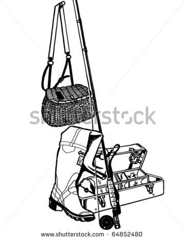 Fishing Basket Stock Photos Illustrations And Vector Art