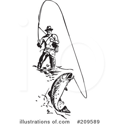 Fishing Pole Border Clip Art Rf Fishing Clipart