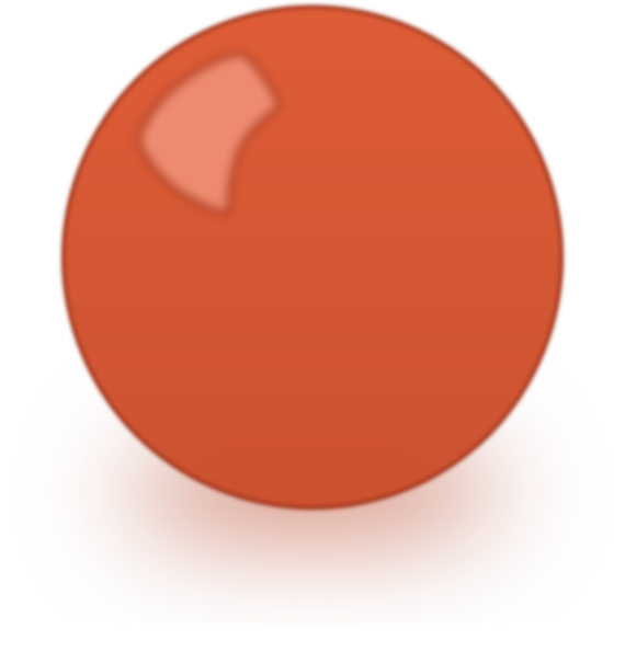 Red Snooker Ball Clip Art At Clker Com   Vector Clip Art Online