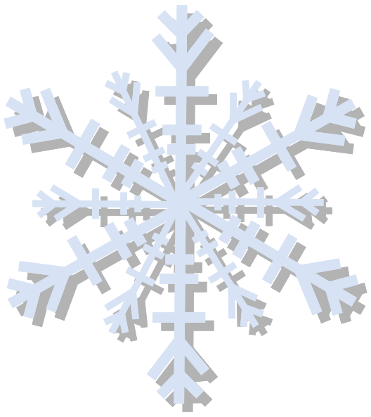 Snow Flake Clip Art At Clker Com   Vector Clip Art Online Royalty