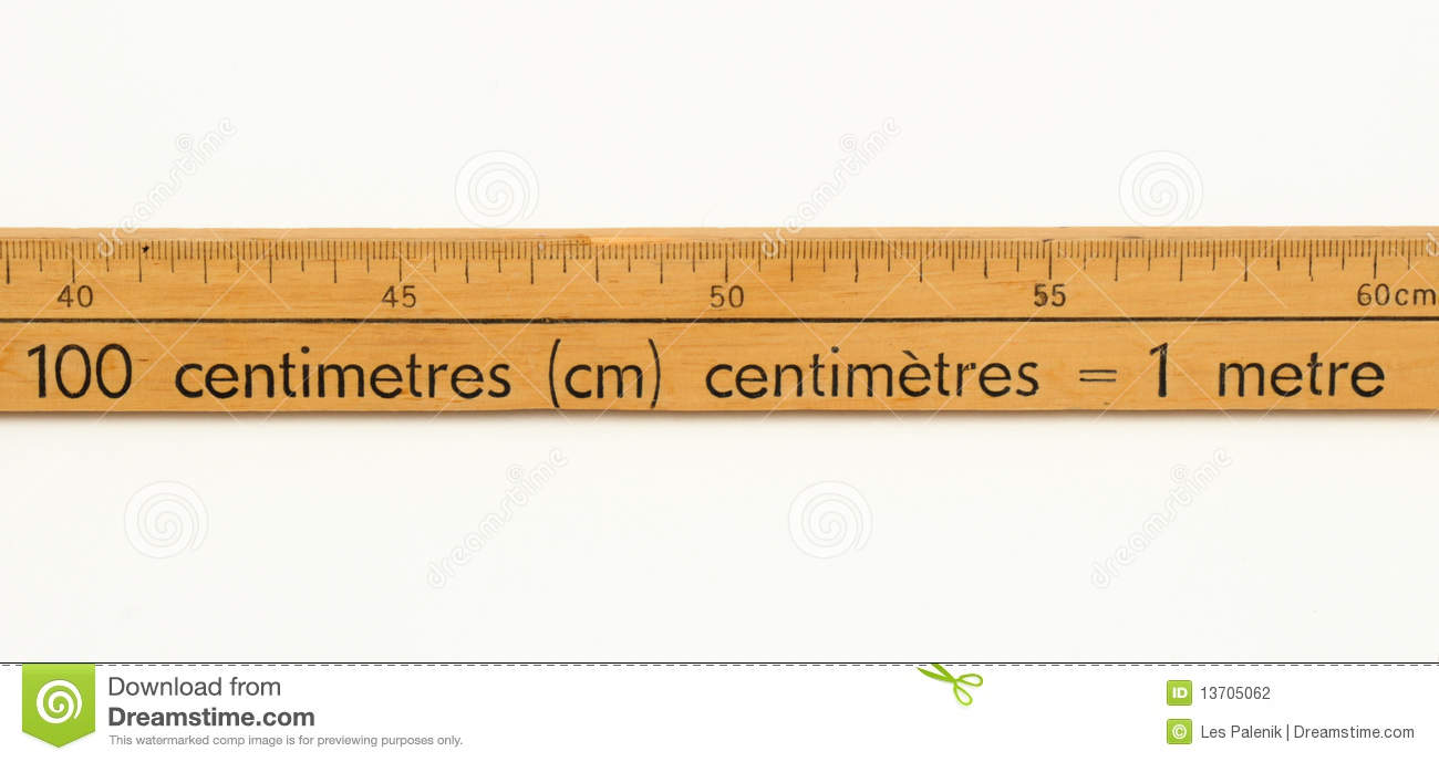 Wooden Ruler Stock Photography   Image  13705062