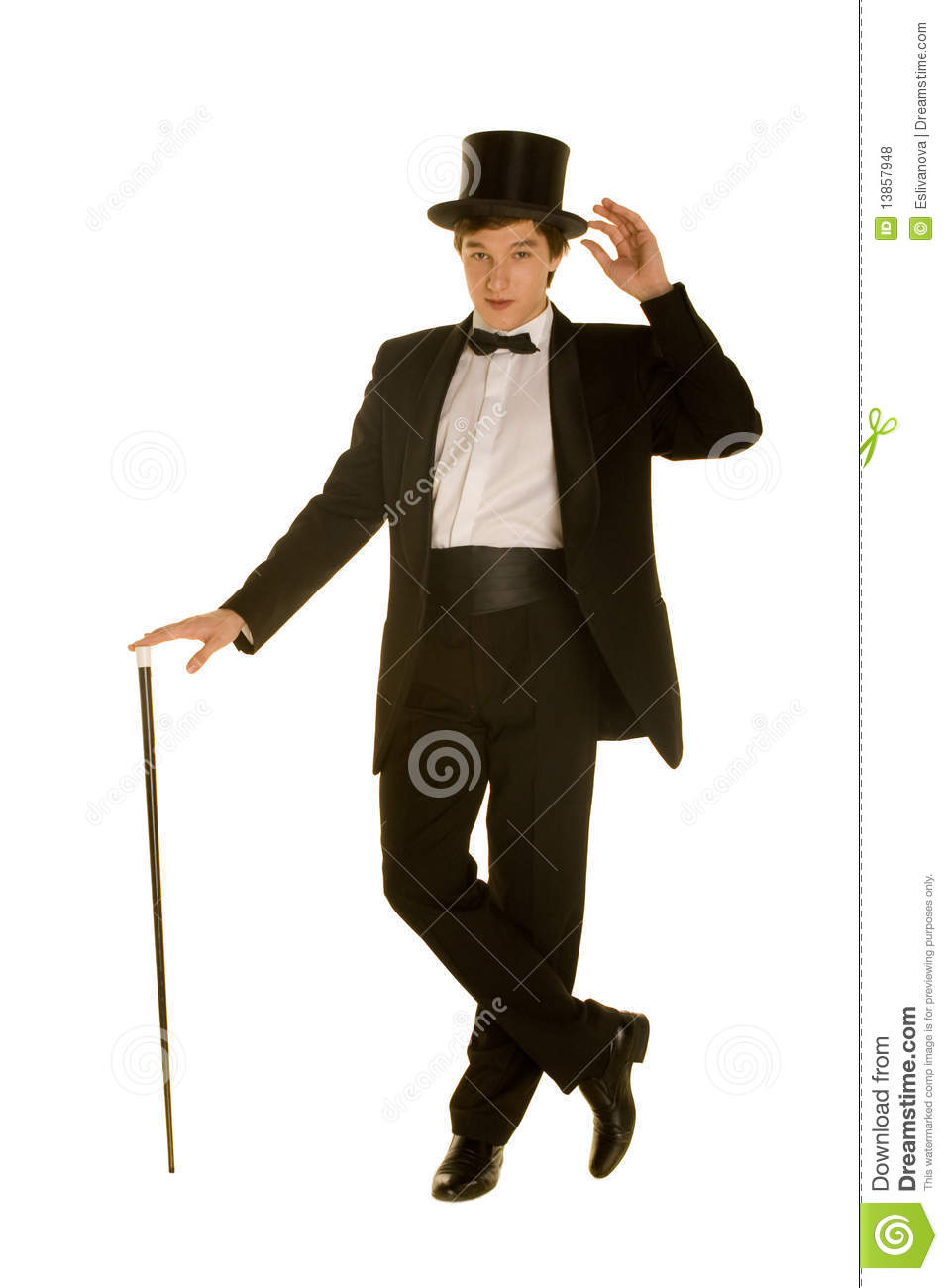 Clipart Top Hat And Cane Gentlemen In Suit With Top Hat