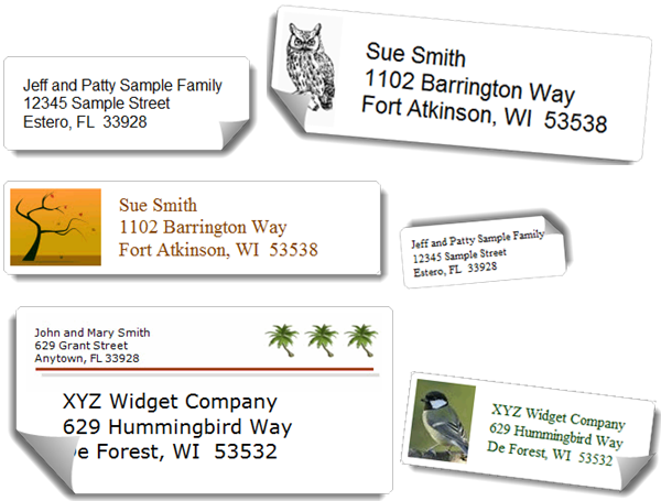 Print Name And Address Labels   Ez Address Book Software