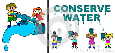 Conserve Water Royalty Free Stock Photo   Image  24737835