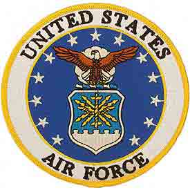 Military Pride   Air Force Patches   Regular Size Air Force Patches
