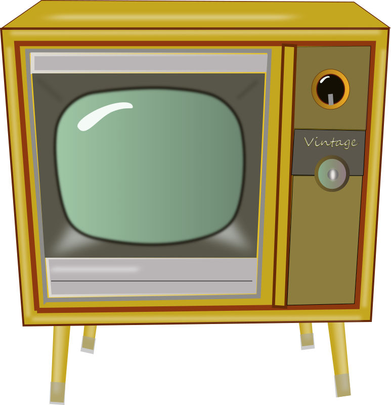 Vintage Tv By Laurianne   Here Is A Picture Of A Vintage Console Tv 