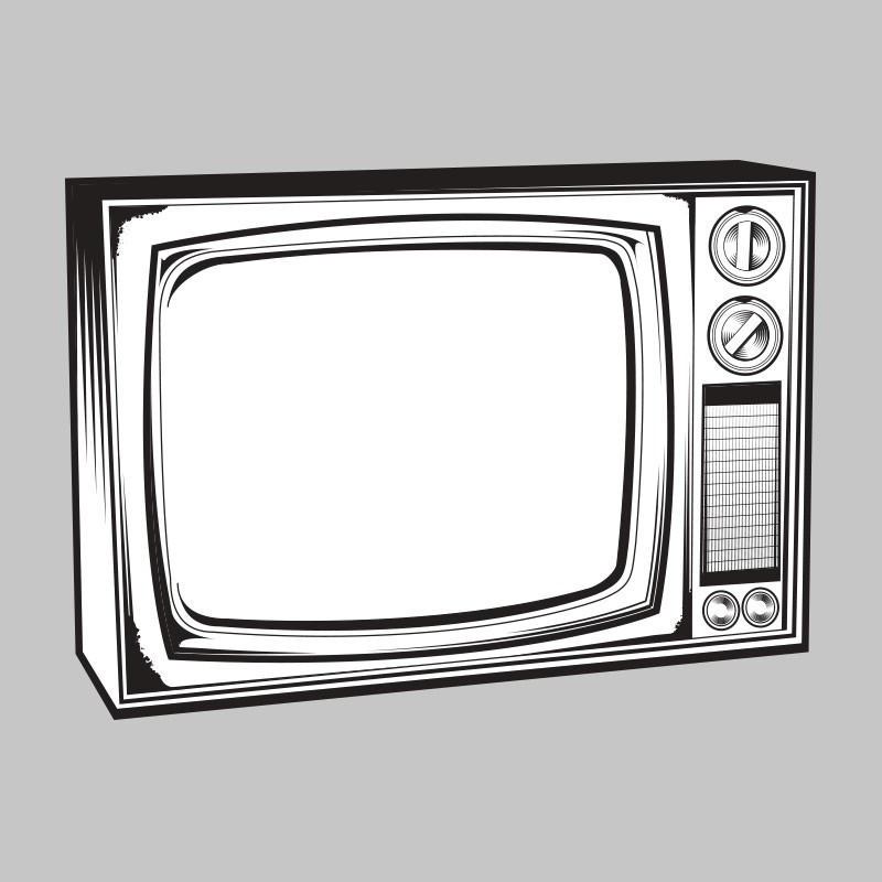 Vintage Tv Clip Art Vintage Television