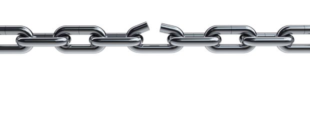 Broken Chain Link Vector Clip Art Pictures