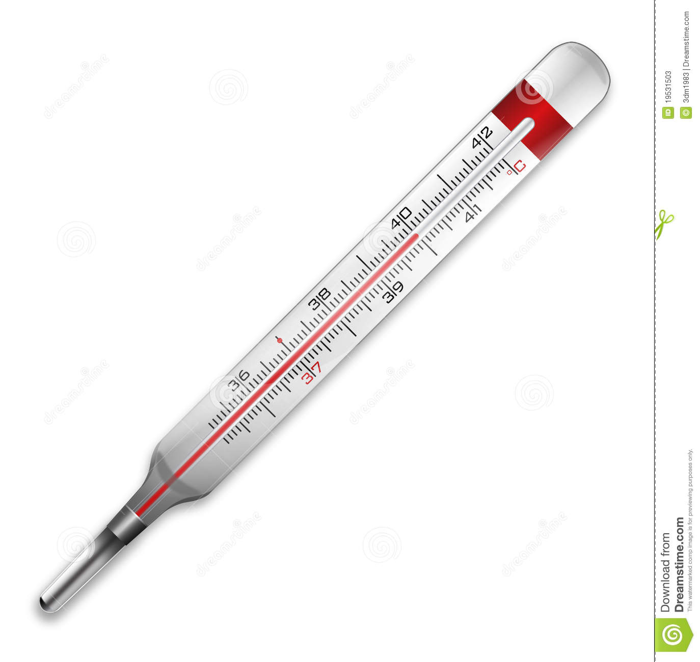 Fever Thermometer Clip Art Medical Thermometer