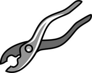 Pliers Tool Vector Clip Art