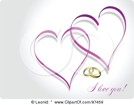 Purple Wedding Heart Clipart Images   Pictures   Becuo